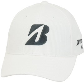 Bridgestone CPW24D Men's Cap Corduroy Cap, white
