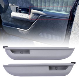 Kojem Front Inner Door Armrest Pads Panel Handle Compatible with 1988-1994 Blazer Suburban C/K Replace for Part Number 15691229 15691230 LH & RH