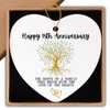 15th Anniversary Marriage Gifts for Couple Happy 15th Anniversary Ornament