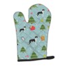 Caroline's Treasures BB4957OVMT Christmas Mantle Natural Great Dane Oven Mitt,