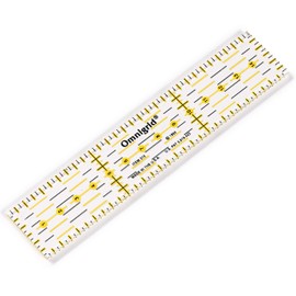Prym Universal 3 x 15 cm Omnigrid Ruler, Plastic, Transparent