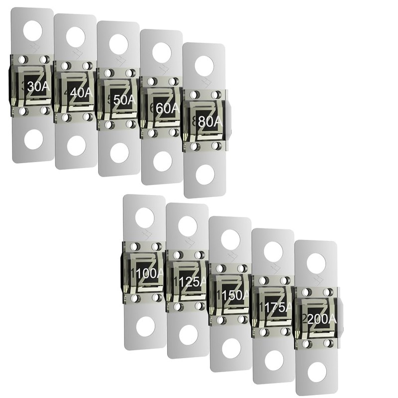 Offgridtec Set of 5 MIDI Fuses 30 A 58 V