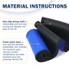 ODDMUCK 4FT Pool Handrail Covers, 48IN Patio Railing Cover with