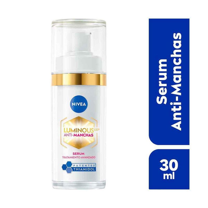 Serum Facial Aclarador NIVEA LUMINOUS630 Anti-manchas Ácido hialurónico 30ml