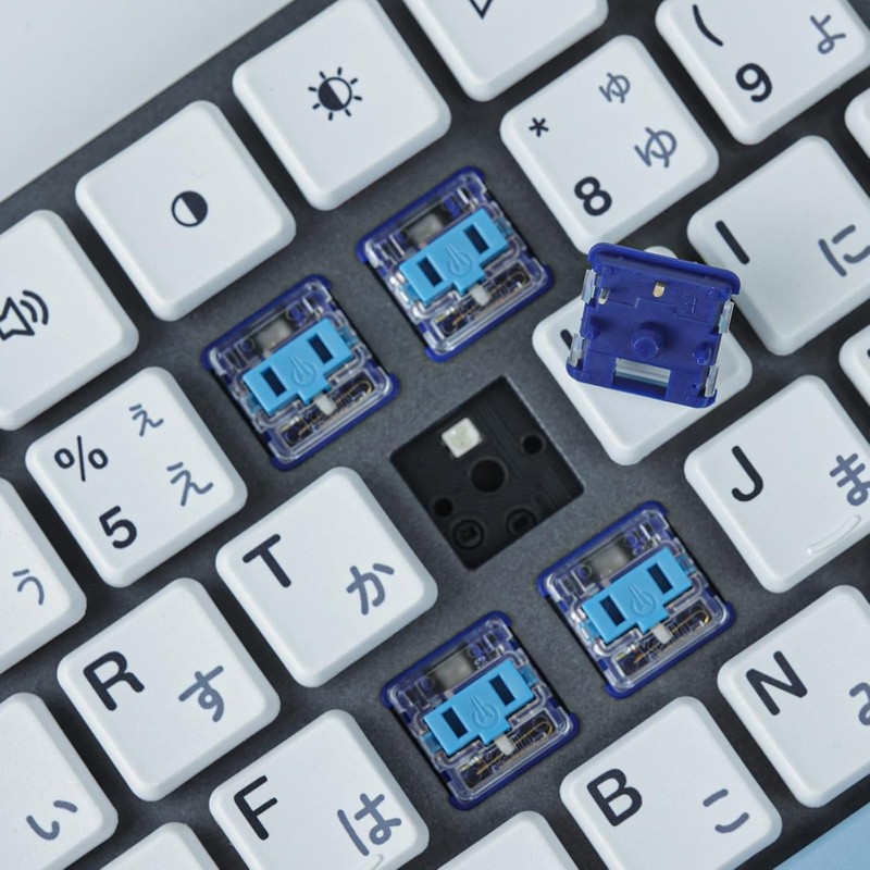 Kailh PG1350 Choc V1 Linear Mechanical Keyboard Switches,25Pcs Low Profile