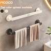 MCOCO Towel Rack for Bathroom Wall Mounted Adhesive Holder No