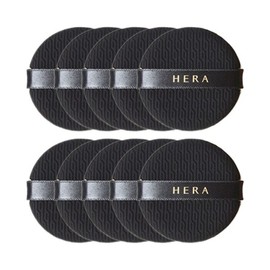 Dalba 헤라 블랙 쿠션 퍼프 10매 Hera Black Cushion Puff 10 Pieces