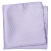 ZENXUS Solid Pocket Square for Men, 40 Lilac Lavender, Adult