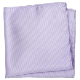 ZENXUS Solid Pocket Square for Men, 40 Lilac Lavender, Adult