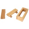 Wooden Sushi Press Mold DIY Rectangular Odorless Portable Rice Mold
