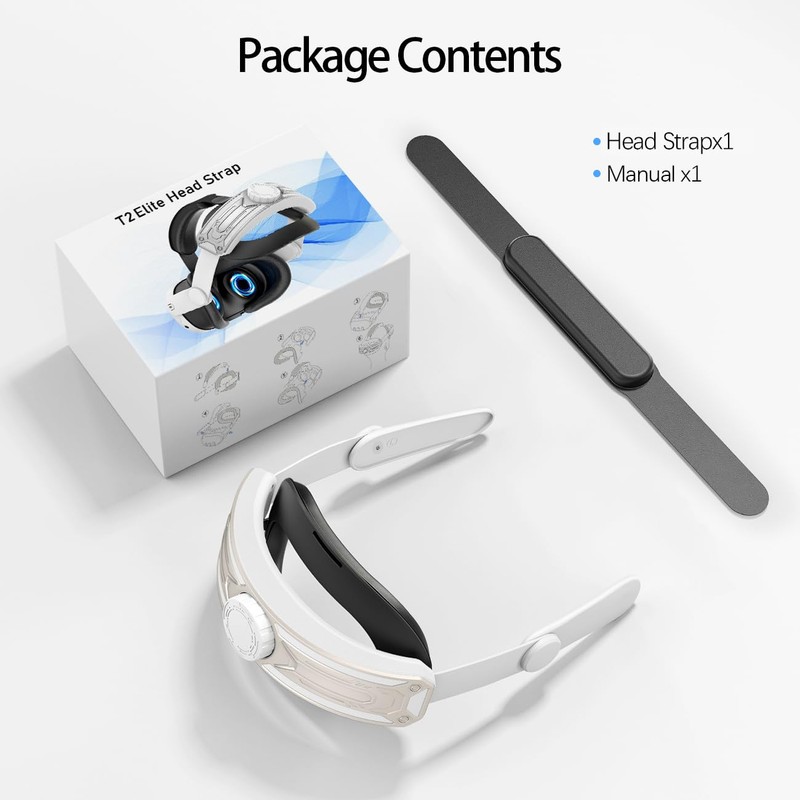 Head Strap for Meta Quest 2 VR Headset Elite Strap