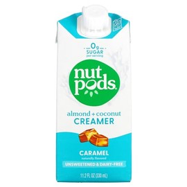 NUTPODS Unsweetened Caramel Almond & Coconut Creamer, 11.2 FZ