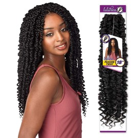 MULTI PACK DEALS! Sensationnel Crochet Braids Lulutress Passion Twist 18" (1-PACK, 27)