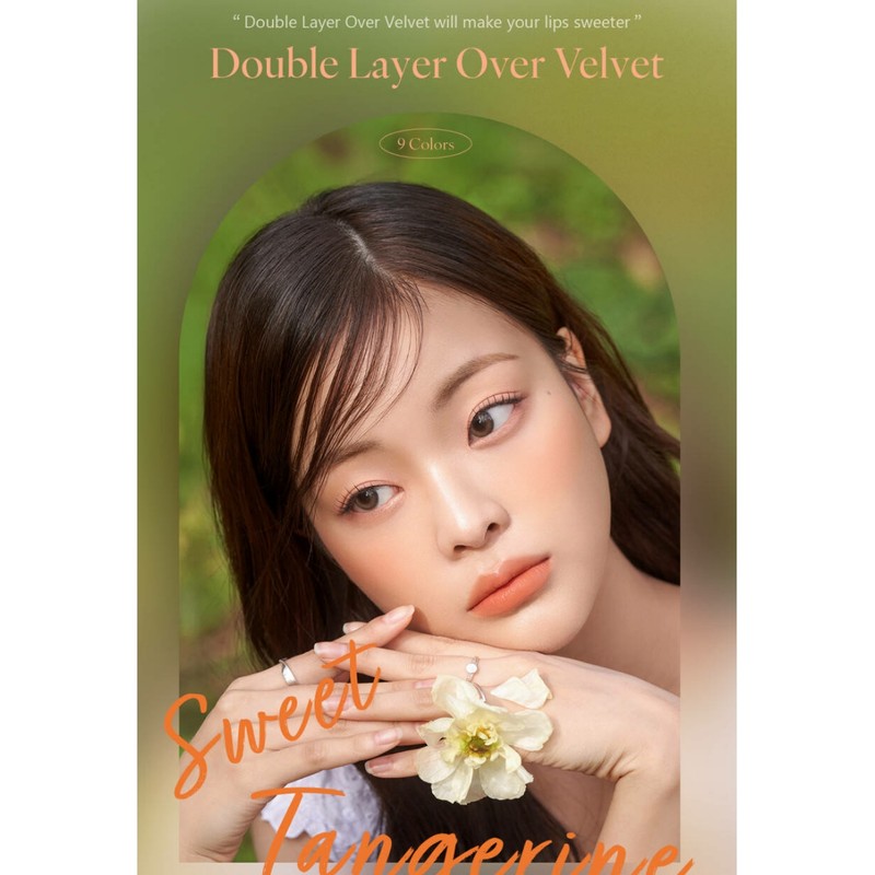 Black Rouge Double Layer Over Velvet Tint Sweet Tangerine Daily