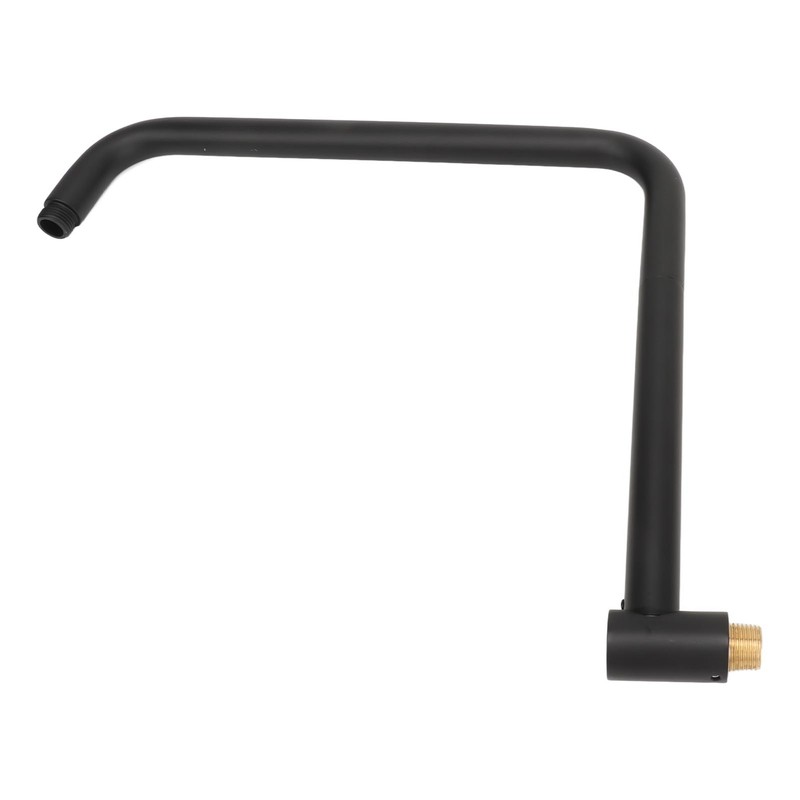 Shower Head Extension with Flange S Shape Shower Arm Wall