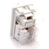 kenable Floor Box Keystone Cat5e Low Profile Network 6C Module
