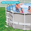 Intex Steel Frame Above Ground Swimming Pool Entry/Exit Ladder for