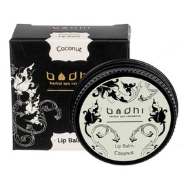 BODHI® Natural Lip Balm Coconut 12 g with Delicate Coconut Fragrance Moisturising and Nourishing with Valuable Oils Organic & Vegan