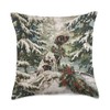 Funny German Shorthaired Pointer Dog Christmas Merry Xmas Throw Pillow