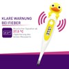 scala Termometro digitale SC 44 flex anatra bianca per bambini