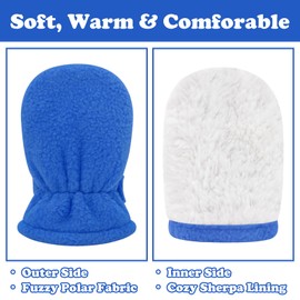 Sarfel Baby Mittens Winter Baby Winter Mittens 6-12 Months Baby Gloves 0-6 Months Baby Boy Mittens for Baby Boy 6-12 Months