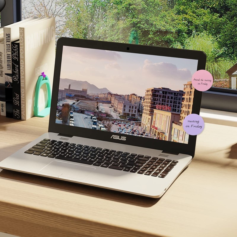 Sticky Notes, Self-Sticky Notes, 12 Colors Round Bright Colorful Sticky