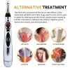 AOC Beauty Pluma Acupuntura Electrónica Masaje Pulso Meridian Energy Color