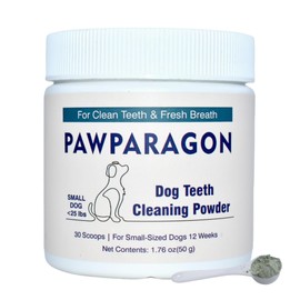 Dog Teeth Cleaning Powder - Targets Tartar & Reduces Plaque & Bad Breath, Dog Dental Powder - Teeth Cleaning Made Easy Eliminate, Dog Dental Care - Formulated for Small Dogs PP018