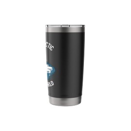 Save the Arctic, Save the World Climate Change Earth Day Stainless Steel Insulated Tumbler