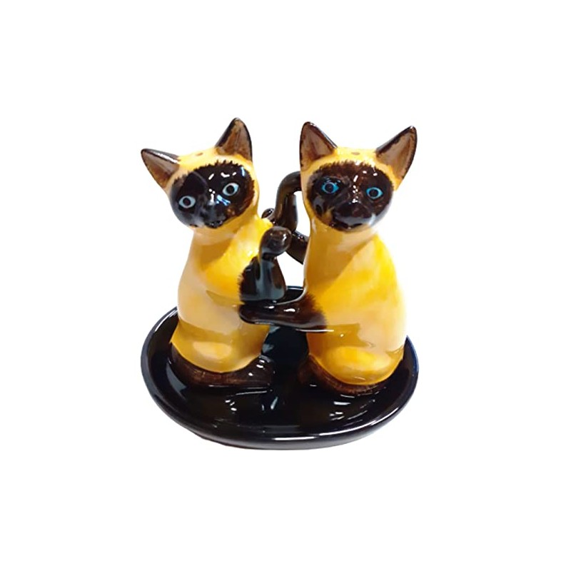 XGAGHB Salt and Pepper Shaker Set Figurine Ceramic Tableware Home
