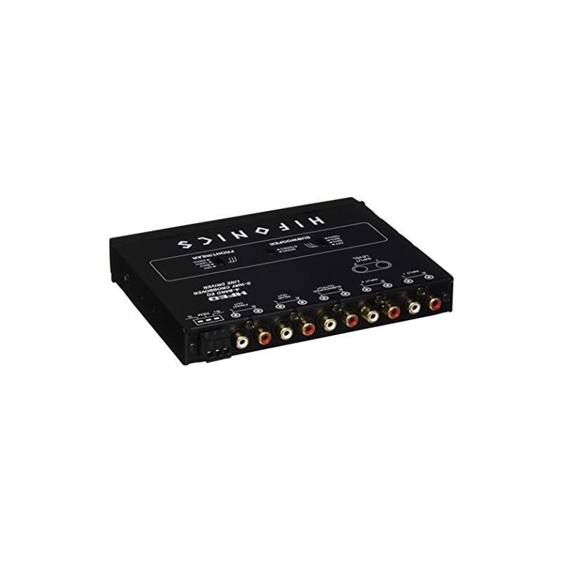 Hifonics HFEQ Multiple Source Signal Processor (Black) – 4-Band Equalizer,
