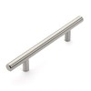 Dynasty Hardware P-1002-SN European 6-3/4" Bar Cabinet Pull Satin Nickel
