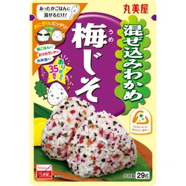 Marumiya Mixed Wakame Seaweed Plum Perilla, 1.0 oz (29 g)