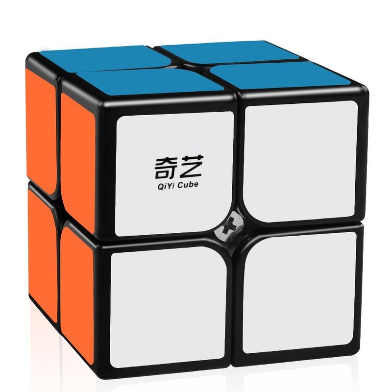 QIYI QIDI 2x2 Cube Puzzle Cube with Stickers - Speedy