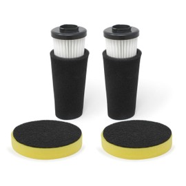 Fette Filter - Pre Motor Odor Trapping Filter & Inlet Filter Set Compatible with Dirt Devil Endura Power Max Pet & Pro Power XL Pet Model Number UD70167 UD70185 Part # F112, AD47936, F-97 440008436