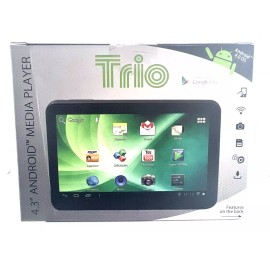 Trio MEDIA PLAYER Trio Stealth Lite 4GB 4.3” Android 4.0C OS Wi-Fi - Black NEW