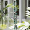 Rain Chains for Gutters Outside, 7.87FT Adjustable Metal Rain Catcher