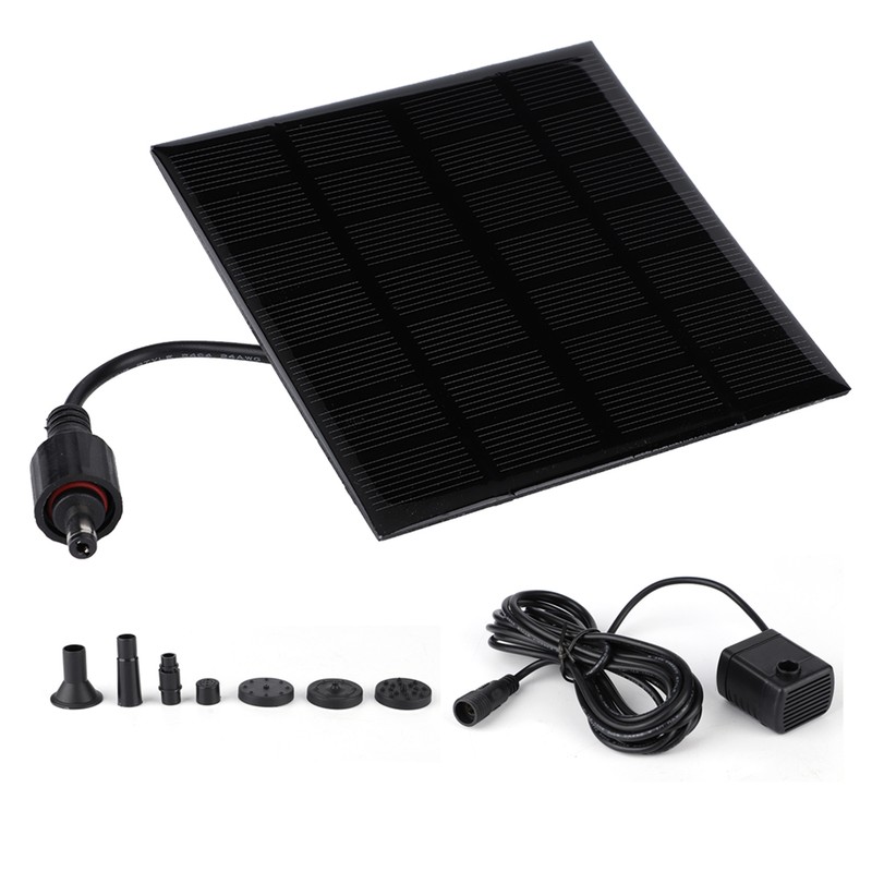 Solar Fountain DC Brushless Mini Water Pump for Landscape Pool