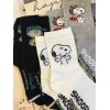 Snoopy Set of 3 pair Peanuts Snoopy Crew Sock Character