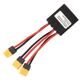 Dual Battery Pack Switch Balancer, 20v-72V Double Battery Discharge Converter Providing Lasting Power Parallel Battery Connector Cable for Electric Bike