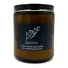 Oakmoss Crackling Wood Wick Candle Made with Organic Coconut Wax