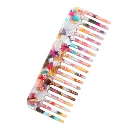 Jagowa Hair Comb Wide Tooth Comb Detangling Hair No-Handle Hairdressing Styling for Women Curly Hair or Long Hair