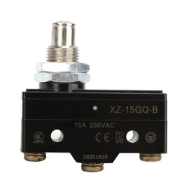 Limit Switch,XZ-15GQ-B 15A 3 Pin Micro Limit Switch Panel Mount Roller Plunger