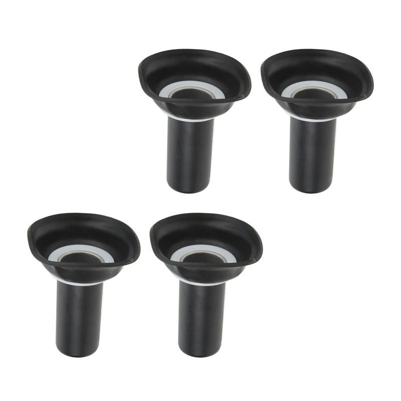 4sets Carburetor Vacuum Diaphragms Plunger Kit Replacement for Vmax 1200