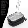 XIAOLER Clear Makeup Bag Organizer for Women, Double Sided Cosmetic