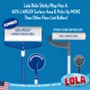 Lola Rola Sticky Mop Refills, Giant Adhesive Roller, Traps Dirt,