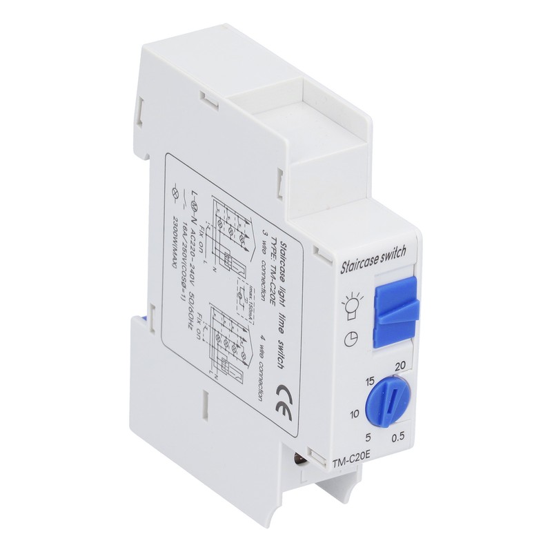 Time Switch Mechanical Adjustable Light Control Timer 20 Minutes Interval