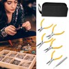 Juego de Alicates para Joyería, 5 Piezas, Herramienta para Hacer