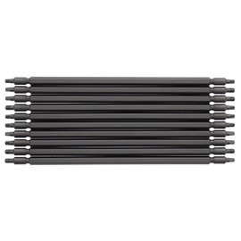 (10) Pack of MURO #2 Double Ended Square Driver Bits 7-1/4" Length for Coil Speed Driver