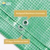 GUARD SHIELD Clear Green Tarp Heavy Duty 20x30 Feet Waterproof